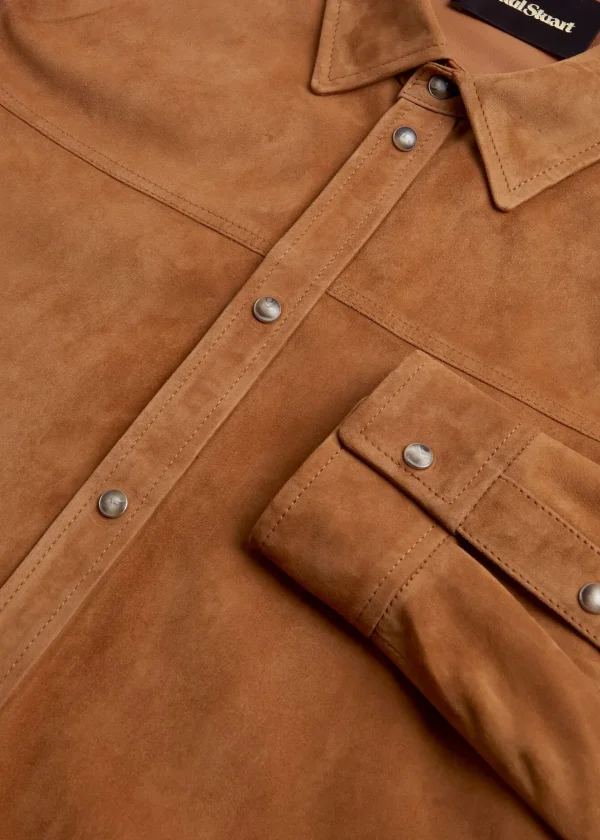 Suede Shirt Jacket