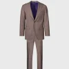 Super 120s Wool Plaid Colman Suit