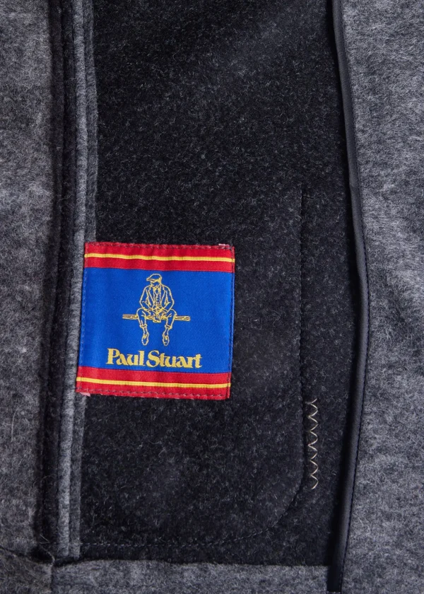 Two Tone Raw Edge Jacket
