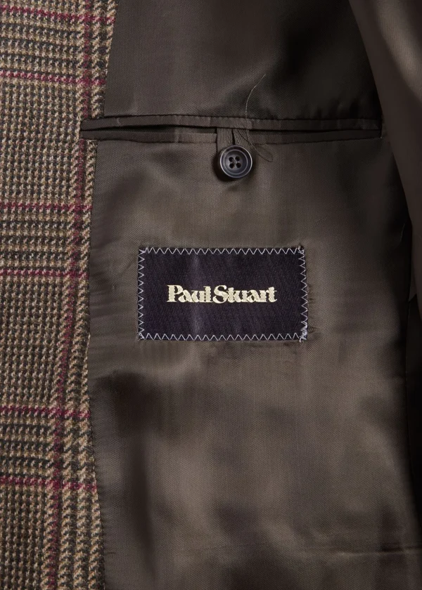 Wool & Cashmere Plaid Paul Jacket