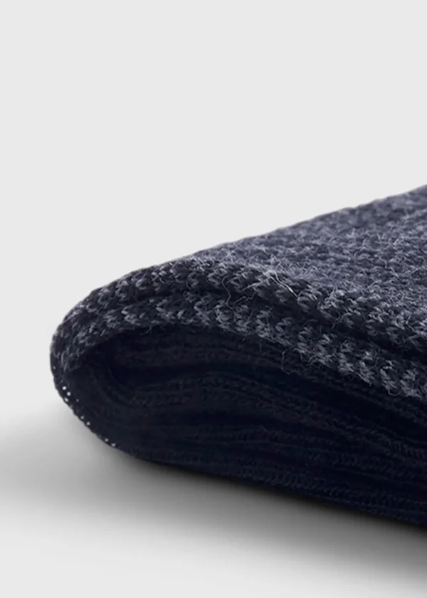 Wool Glen Plaid Sock