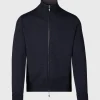 Wool Jersey Blouson Jacket