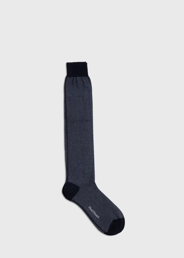 Wool Micro Stripe Sock
