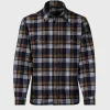 Wool Plaid Overshirt