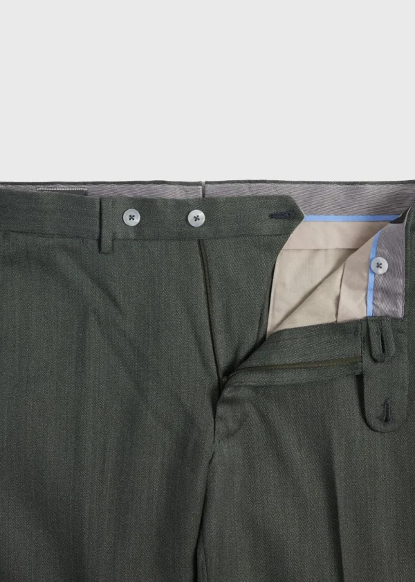 Wool Soft Cavalry Twill Trouser