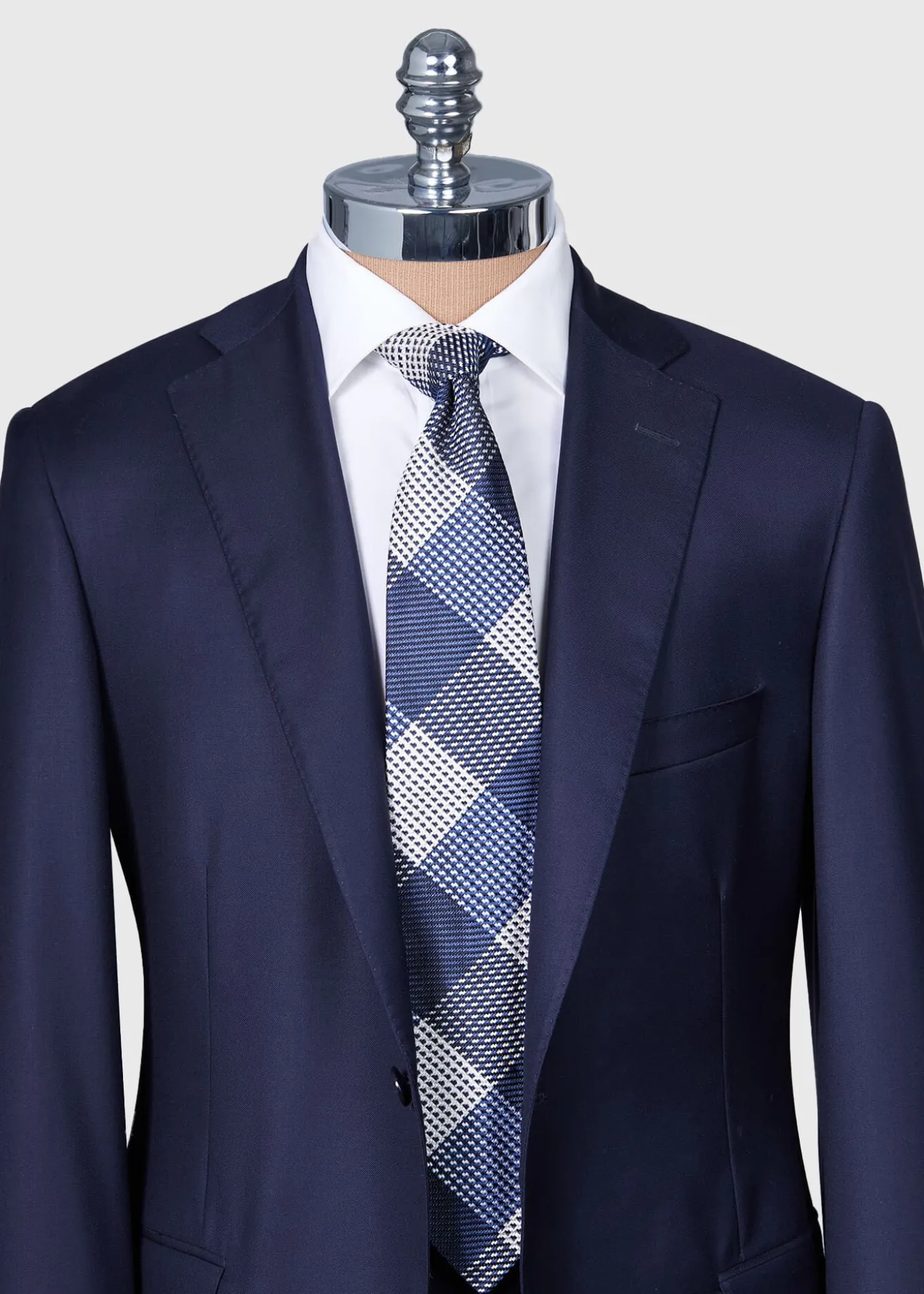 woven_silk_patchwork_plai_1.webp Woven Silk Patchwork Plaid Tie