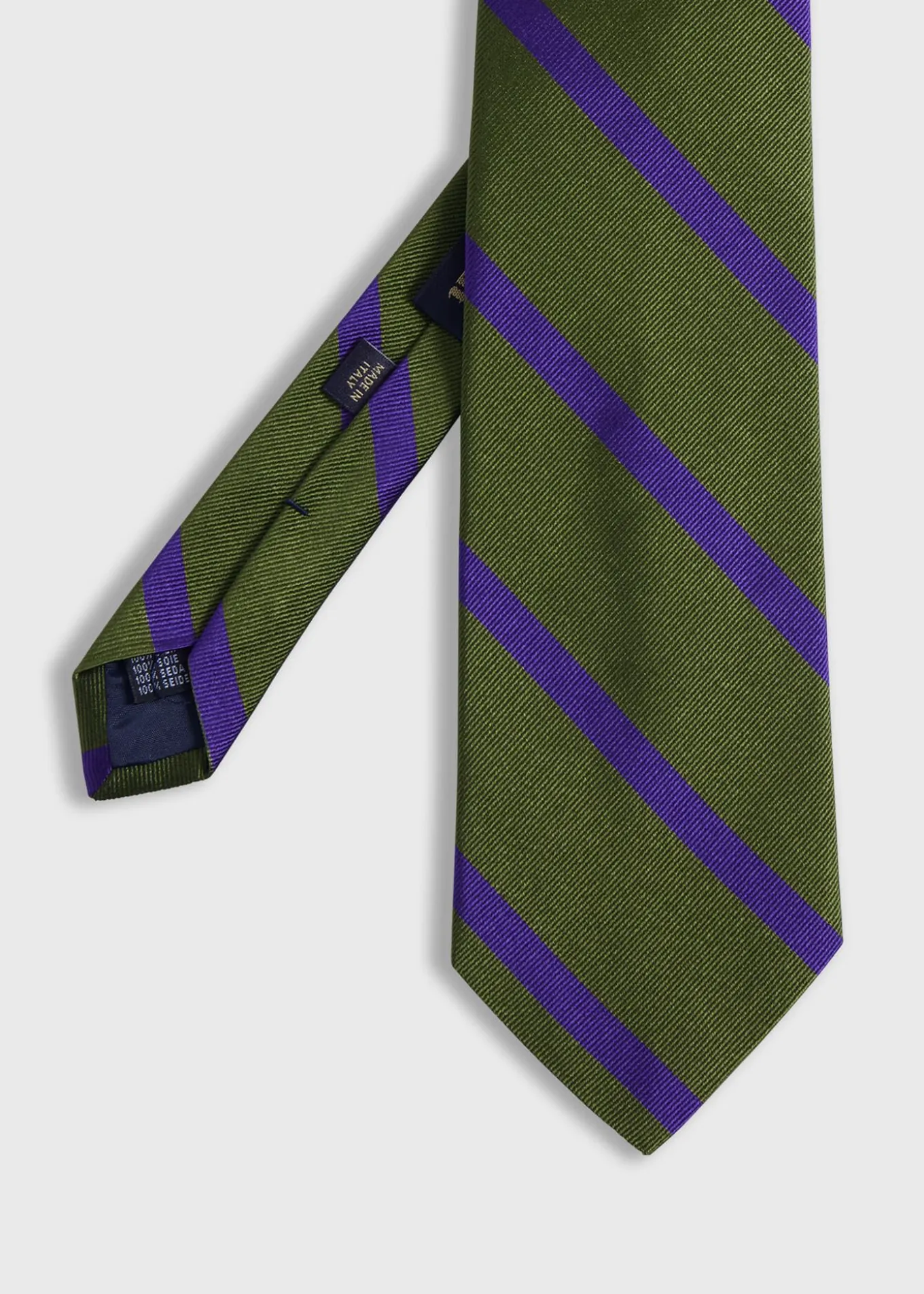 woven_silk_regimental_str_0-2.webp Woven Silk Regimental Stripe Tie