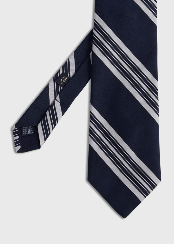 Woven Silk Stripe Tie