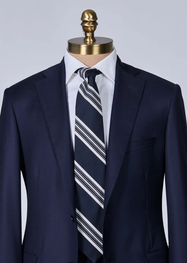 Woven Silk Stripe Tie
